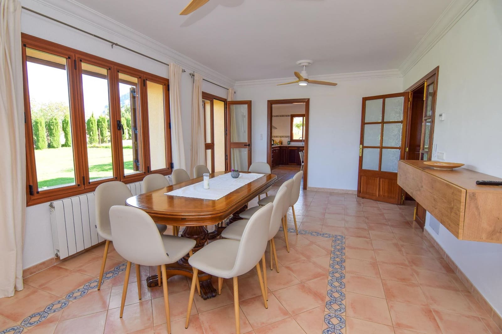 5 soverom Finca/Herregård til leie i Colonia de Sant Pere / Colonia de San Pedro med svømmebasseng garasje - € 4 500 (Ref: 8604574)