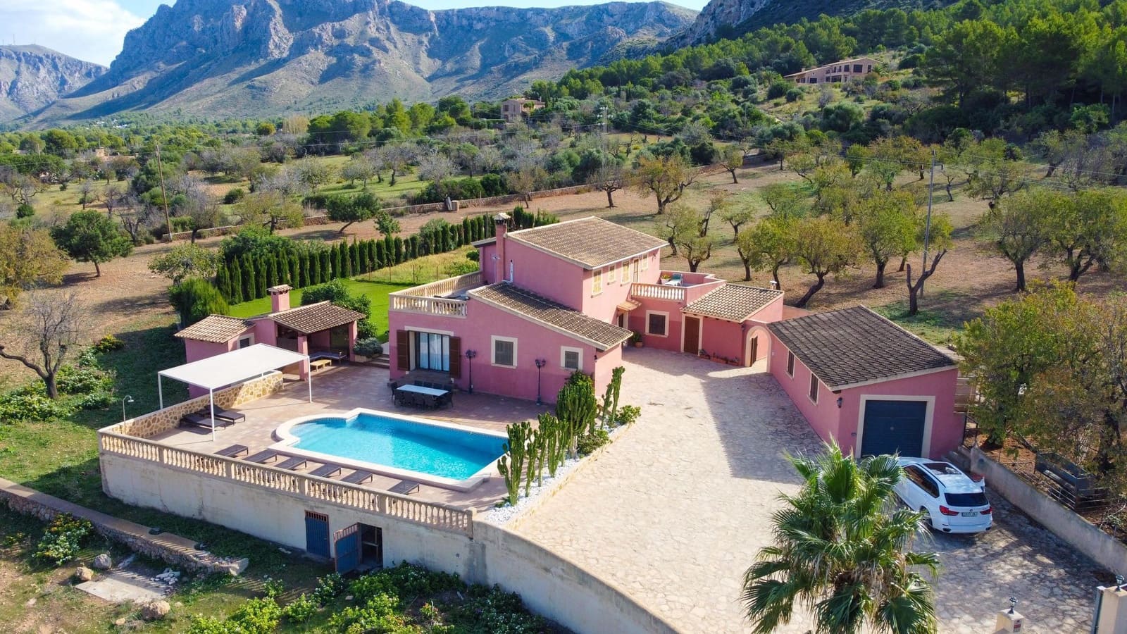 5 soverom Finca/Herregård til leie i Colonia de Sant Pere / Colonia de San Pedro med svømmebasseng garasje - € 4 500 (Ref: 8604574)