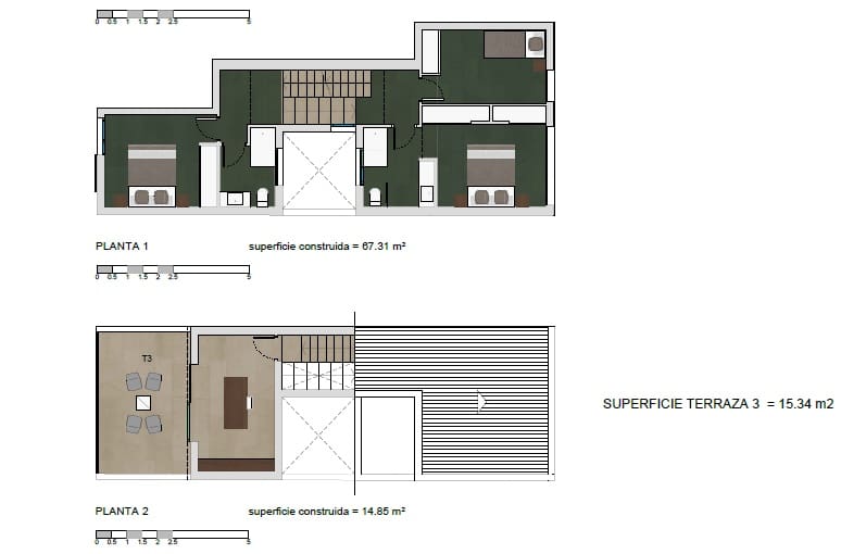 3 sypialnia Dom blizniak na sprzedaż w Colonia de Sant Pere / Colonia de San Pedro z basenem - 950 000 € (Ref: 9168997)