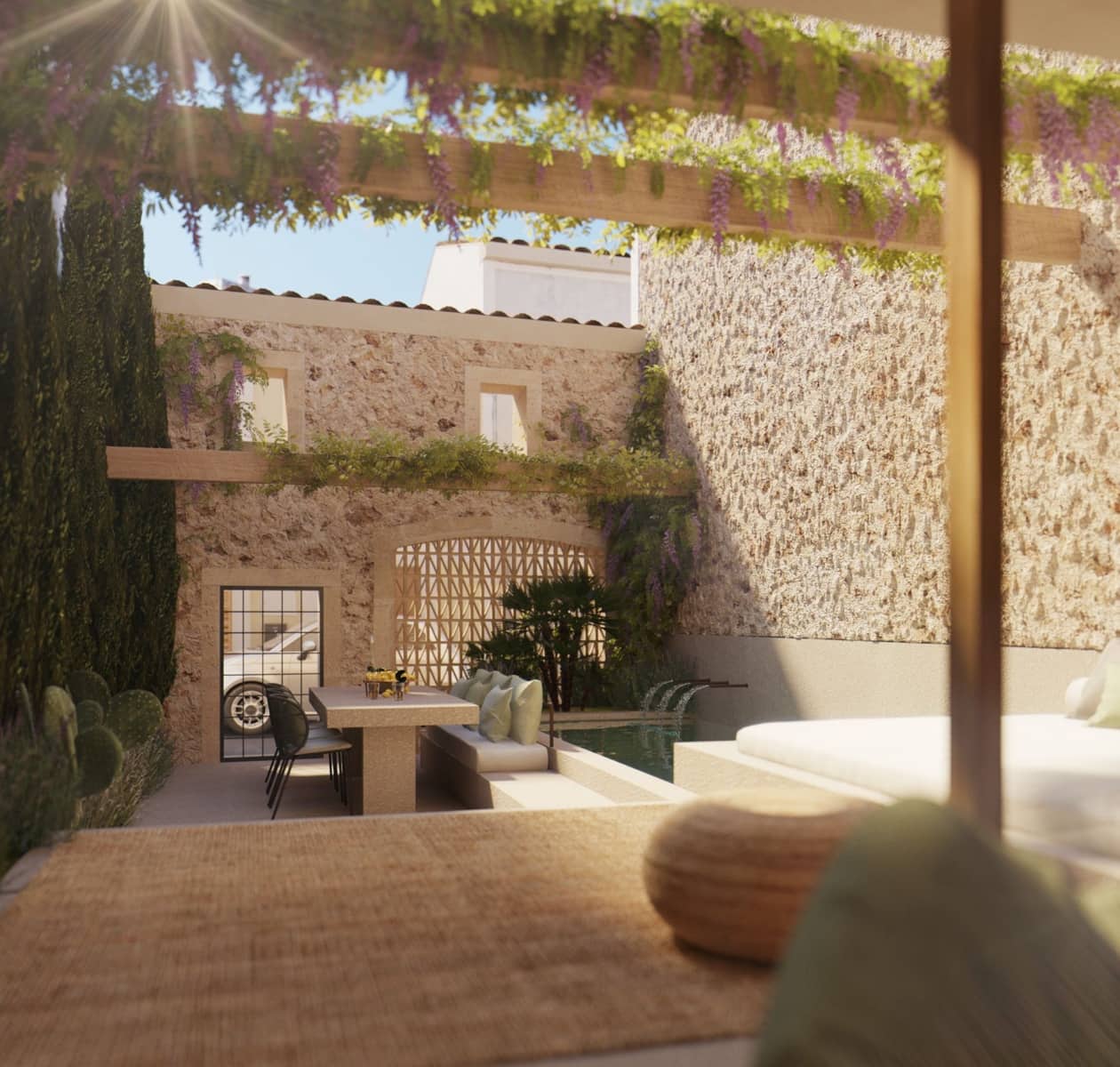 3 quarto Casa em Banda para venda em Arta com piscina garagem - 1 800 000 € (Ref: 9228162)