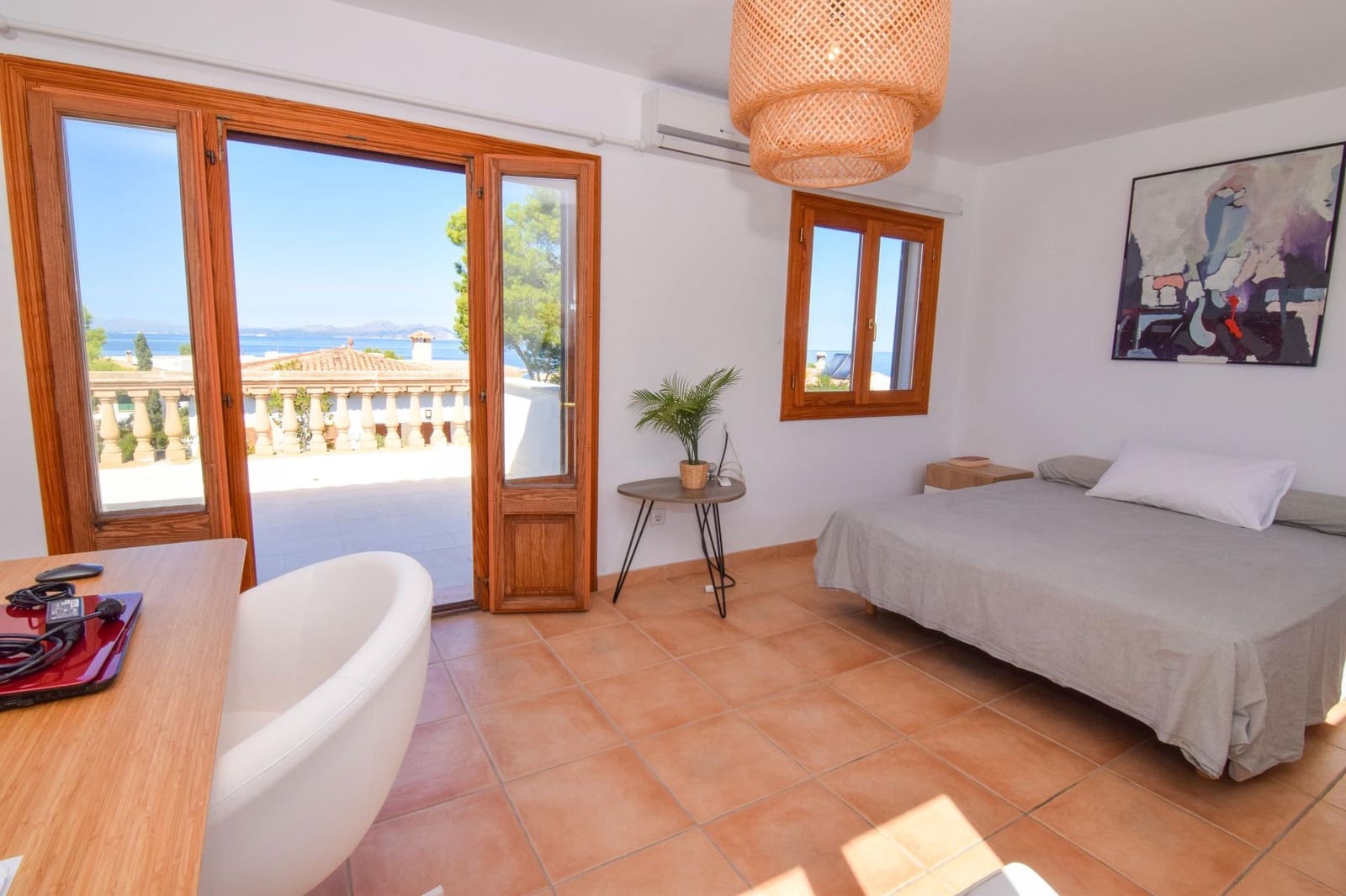 3 soverom Villa til leie i Colonia de Sant Pere / Colonia de San Pedro med svømmebasseng garasje - € 2 750 (Ref: 9308208)