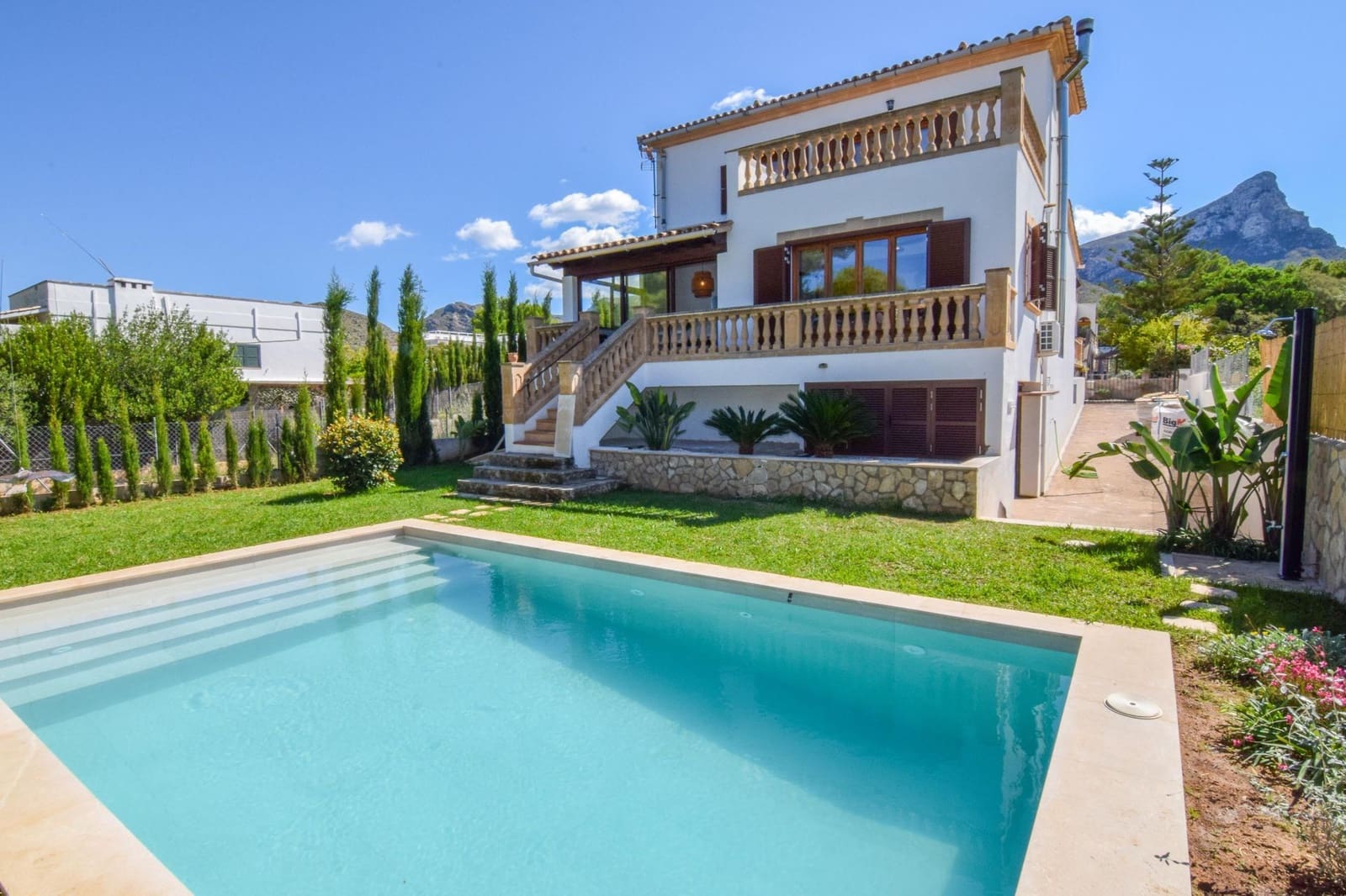 3 soverom Villa til leie i Colonia de Sant Pere / Colonia de San Pedro med svømmebasseng garasje - € 2 750 (Ref: 9308208)