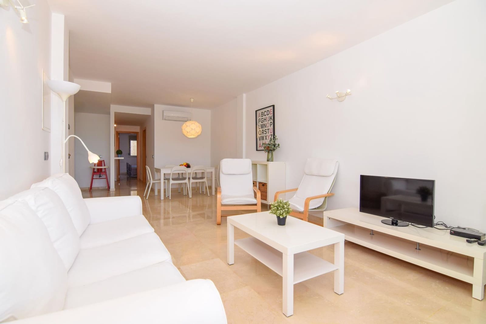 2 soveværelse Lejlighed til leje i Colonia de Sant Pere / Colonia de San Pedro med garage - € 1.450 (Ref: 9358840)