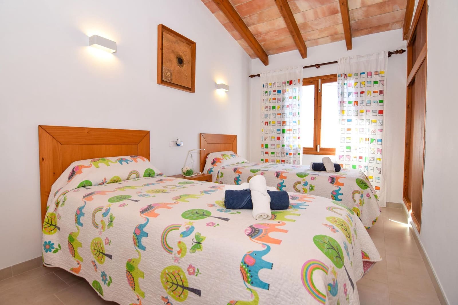 4 soveværelse Villa til leje i Colonia de Sant Pere / Colonia de San Pedro med swimmingpool - € 2.300 (Ref: 9413573)