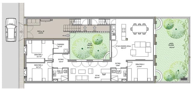3 slaapkamer Appartement te koop in Colonia de Sant Pere / Colonia de San Pedro, Artà met zwembad - € 1.025.000 (Ref: 9906753)