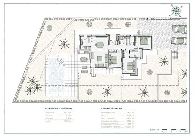 Chalet de 3 habitaciones en Benissa en venta con piscina garaje - 890.000 € (Ref: 6807834)