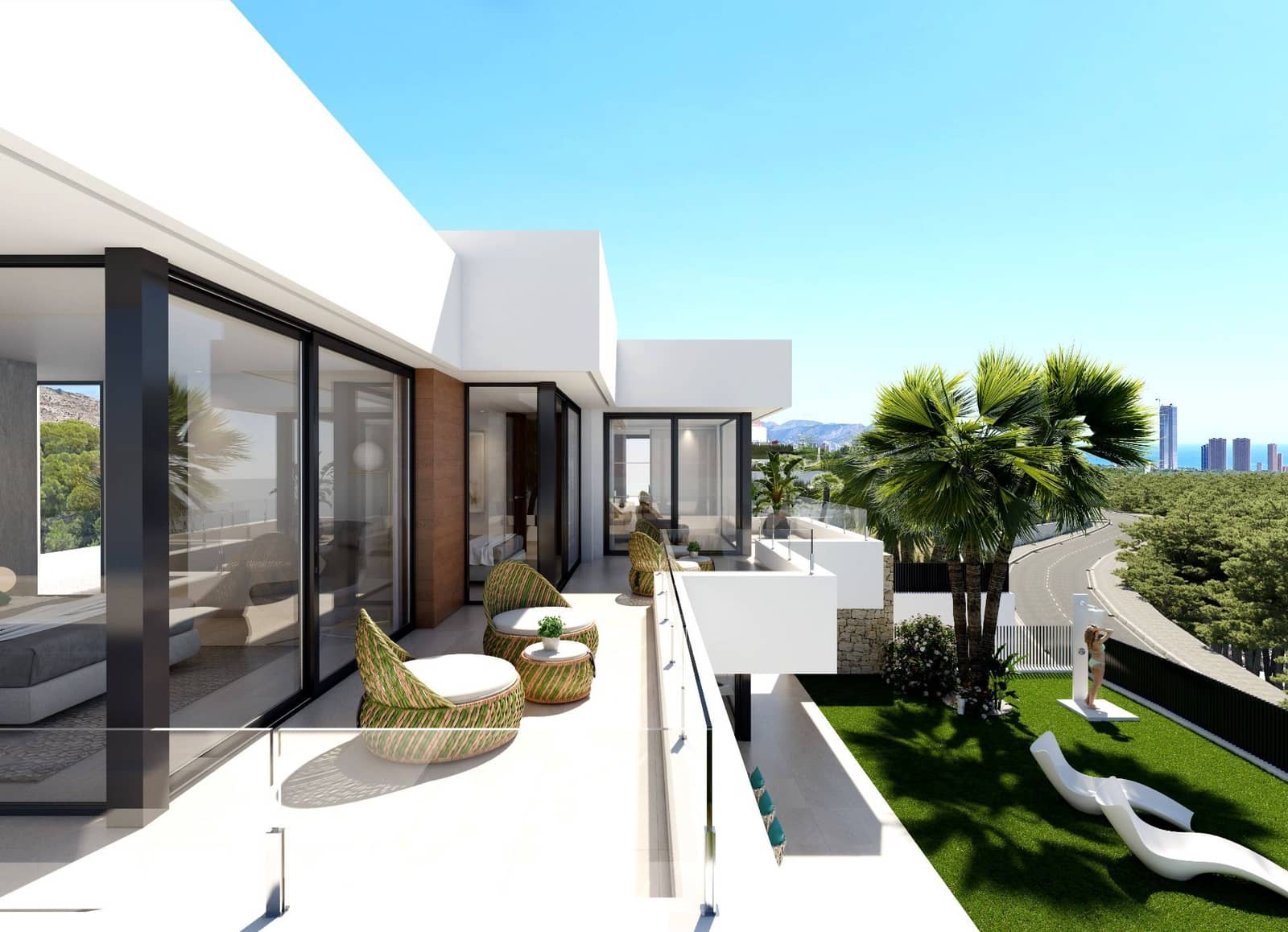 4 bedroom Villa for sale in Finestrat with pool garage - € 1,395,000 (Ref: 6857336)