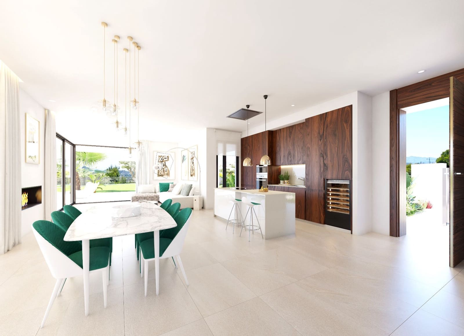 4 bedroom Villa for sale in Finestrat with pool garage - € 1,395,000 (Ref: 6857336)