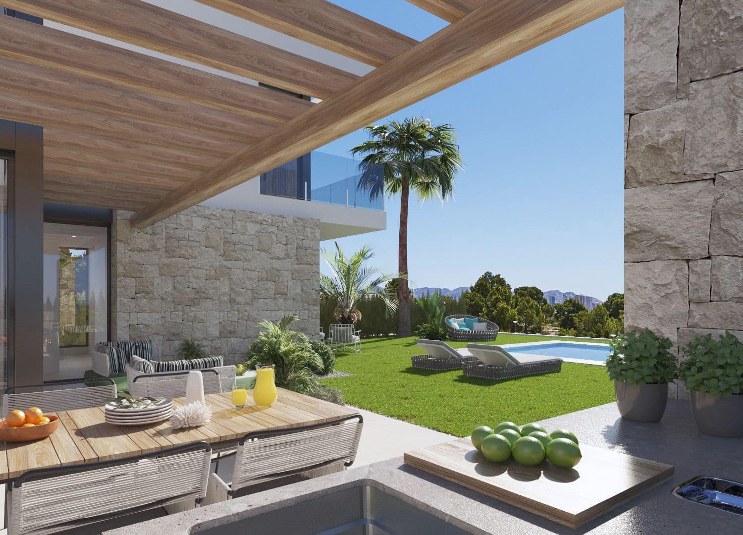 3 Zimmer Villa zu verkaufen in Finestrat mit Pool Garage - 865.000 € (Ref: 6857338)