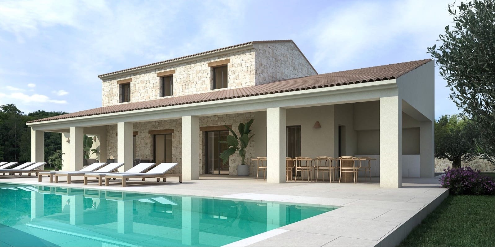 4 bedroom Villa for sale in Moraira with pool garage - € 1,695,000 (Ref: 6917897)