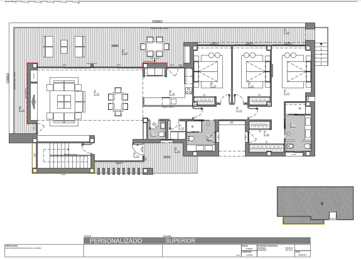 3 bedroom Villa for sale in Cumbre del Sol with pool garage - € 1,947,500 (Ref: 6926393)