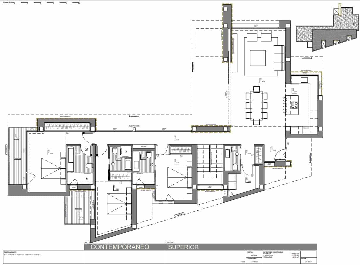 3 bedroom Villa for sale in Cumbre del Sol with pool garage - € 1,871,000 (Ref: 6928106)