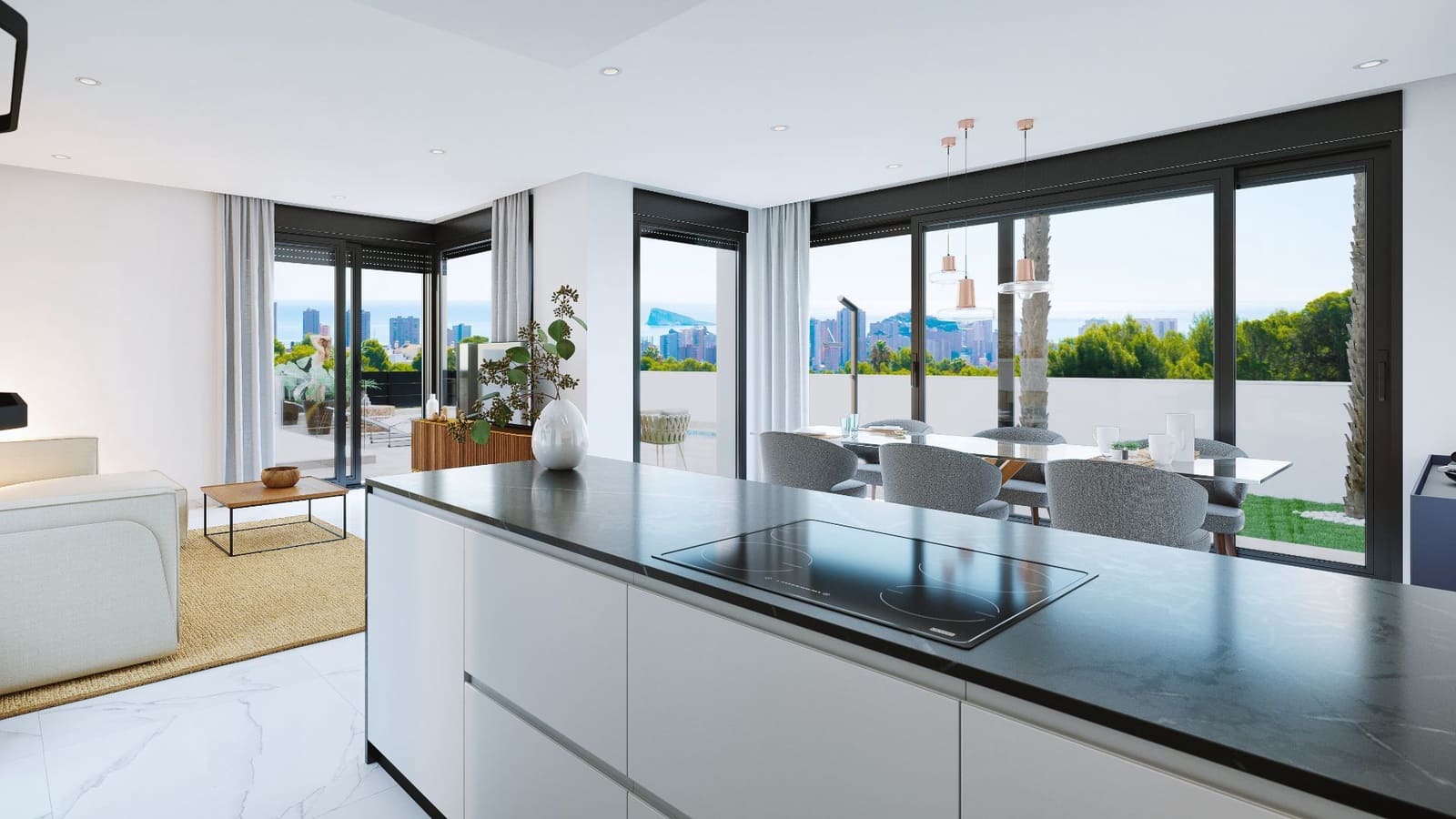 3 bedroom Villa for sale in Finestrat with pool garage - € 755,000 (Ref: 7071051)