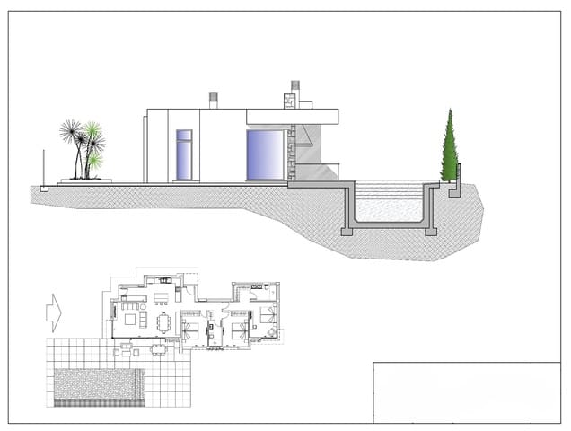 3 bedroom Villa for sale in Calpe / Calp with pool garage - € 950,000 (Ref: 7122692)