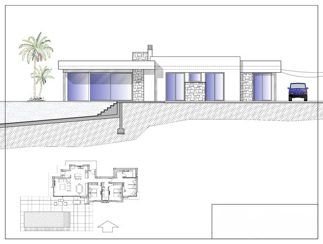 3 bedroom Villa for sale in Calpe / Calp with pool garage - € 950,000 (Ref: 7122692)
