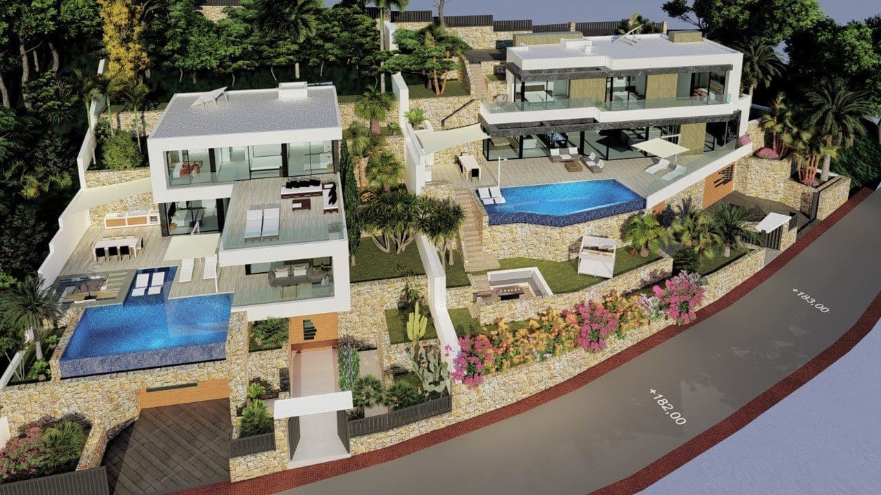 4 chambre Villa/Maison à vendre à Calpe / Calp avec piscine garage - 1 550 000 € (Ref: 5826286)