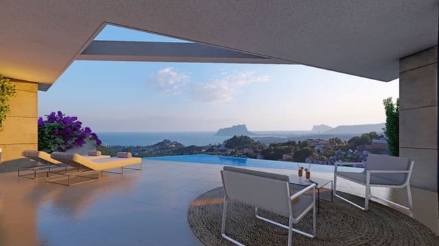 3 soveværelse Villa til salg i Moraira, Teulada-Moraira med swimmingpool garage - € 815.000 (Ref: 7821300)