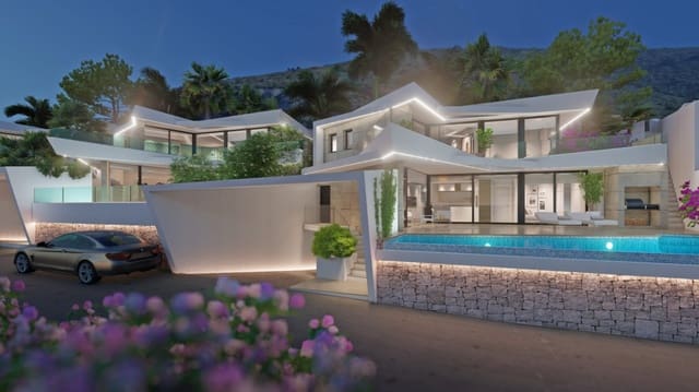 3 soveværelse Villa til salg i Moraira, Teulada-Moraira med swimmingpool garage - € 815.000 (Ref: 7821300)