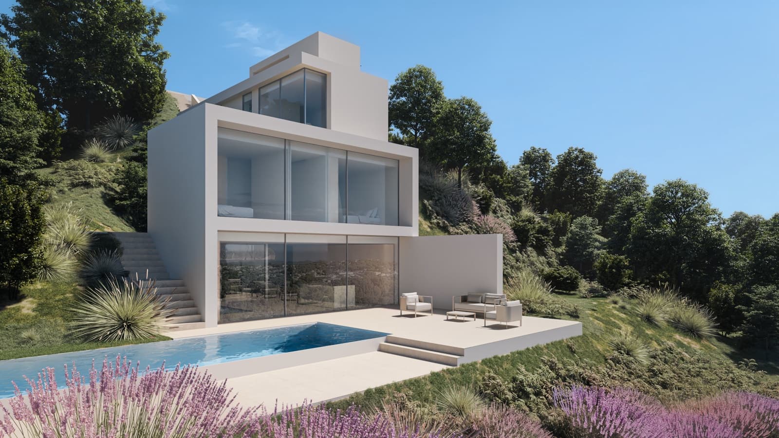 4 soverom Villa til salgs i Benissa med svømmebasseng garasje - € 2 200 000 (Ref: 8159260)