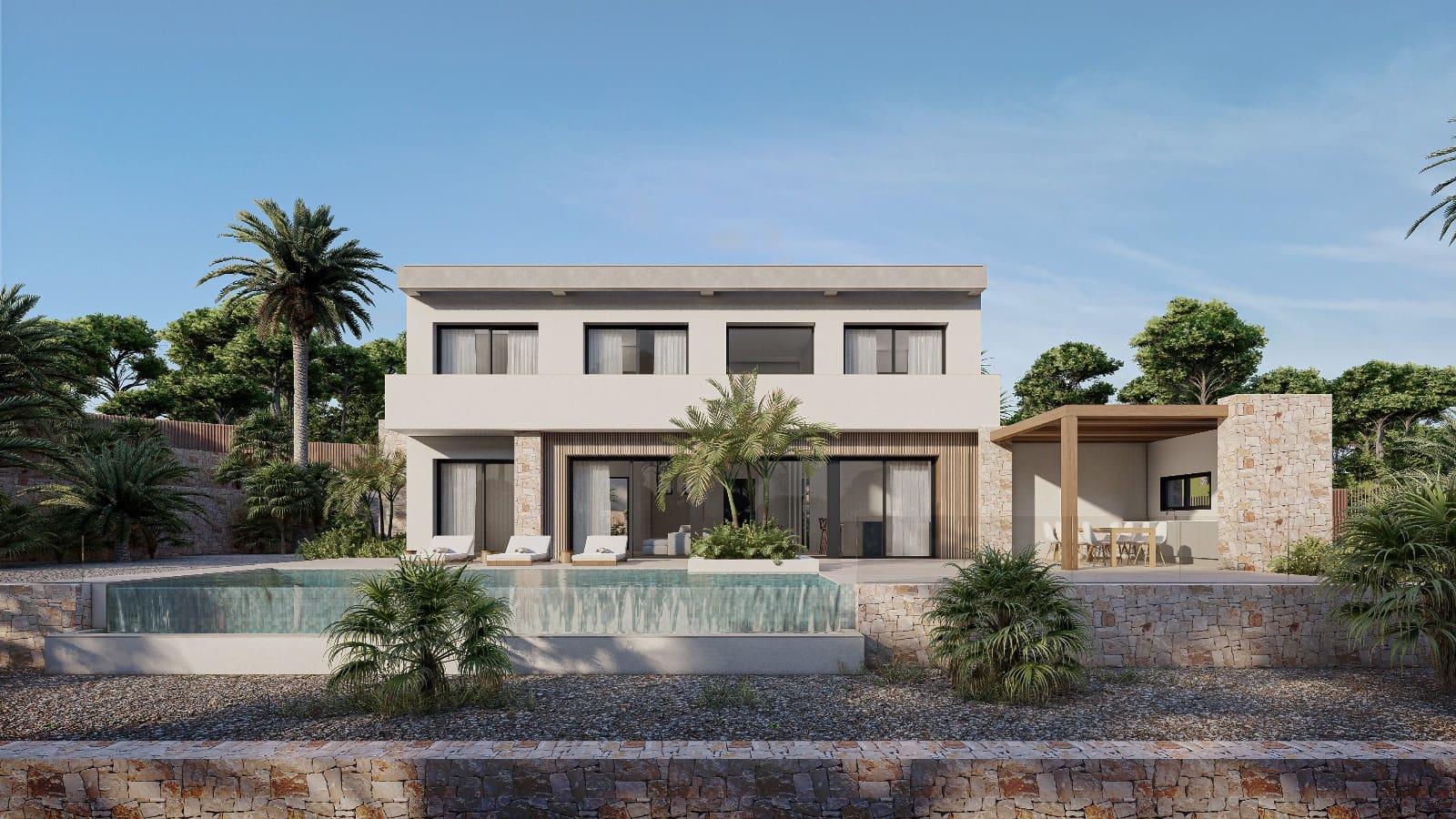 4 soverom Villa til salgs i Benissa med svømmebasseng garasje - € 1 600 000 (Ref: 9861098)