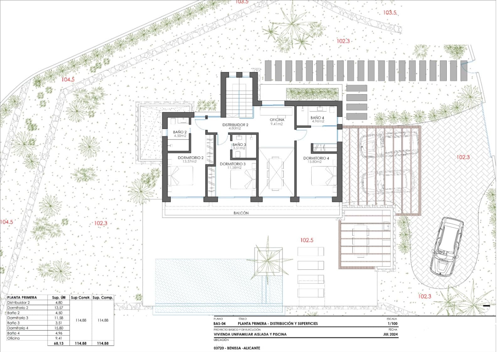 4 soverom Villa til salgs i Benissa med svømmebasseng garasje - € 1 600 000 (Ref: 9861098)