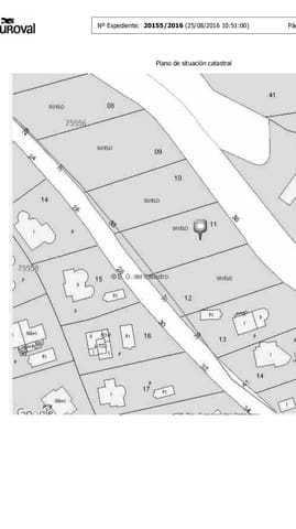 Byggetomt til salgs i Benissa - € 275 000 (Ref: 9972344)