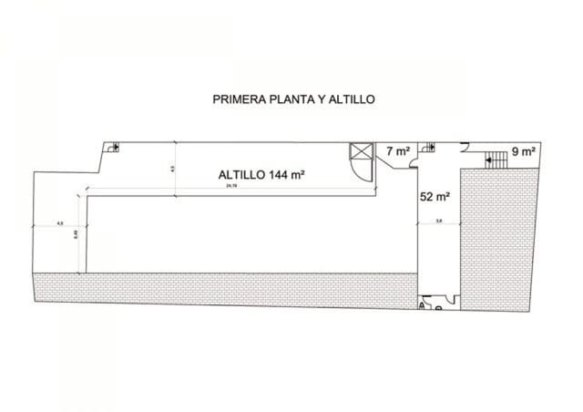 Commercial for sale in Pedreguer with garage - € 295,000 (Ref: 8675831)