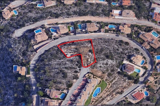 Byggetomt til salgs i Pedreguer - € 241 500 (Ref: 8921726)