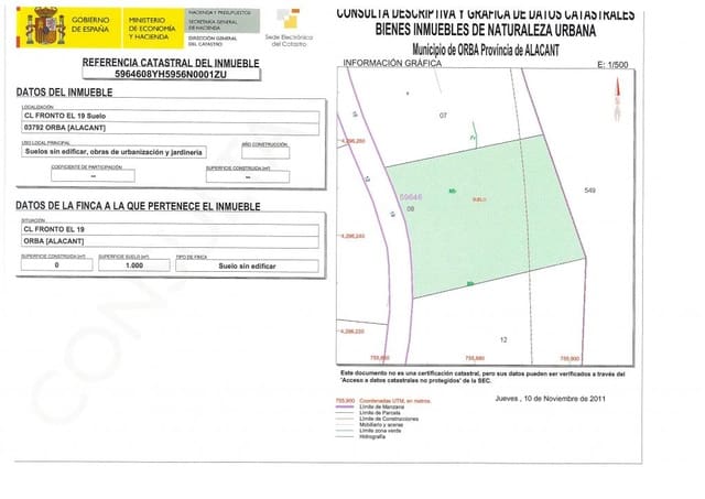 Undeveloped Land for sale in Orba - € 80,000 (Ref: 8951542)