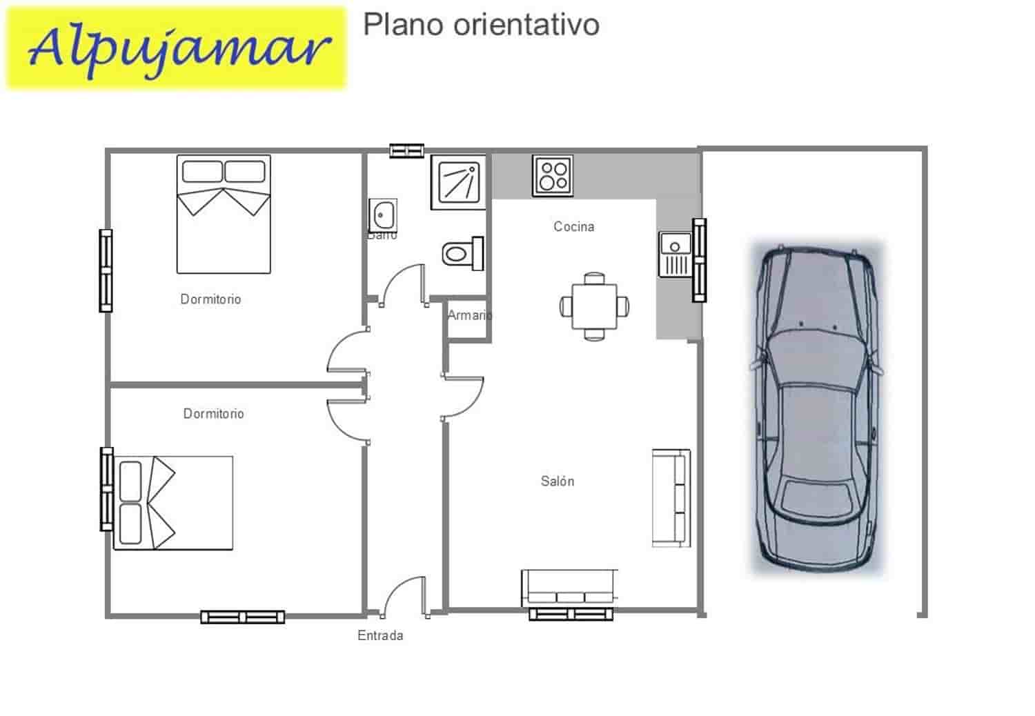 2 sypialnia Finka/Dom wiejski na sprzedaż w Berja z basenem garażem - 130 000 € (Ref: 10080346)