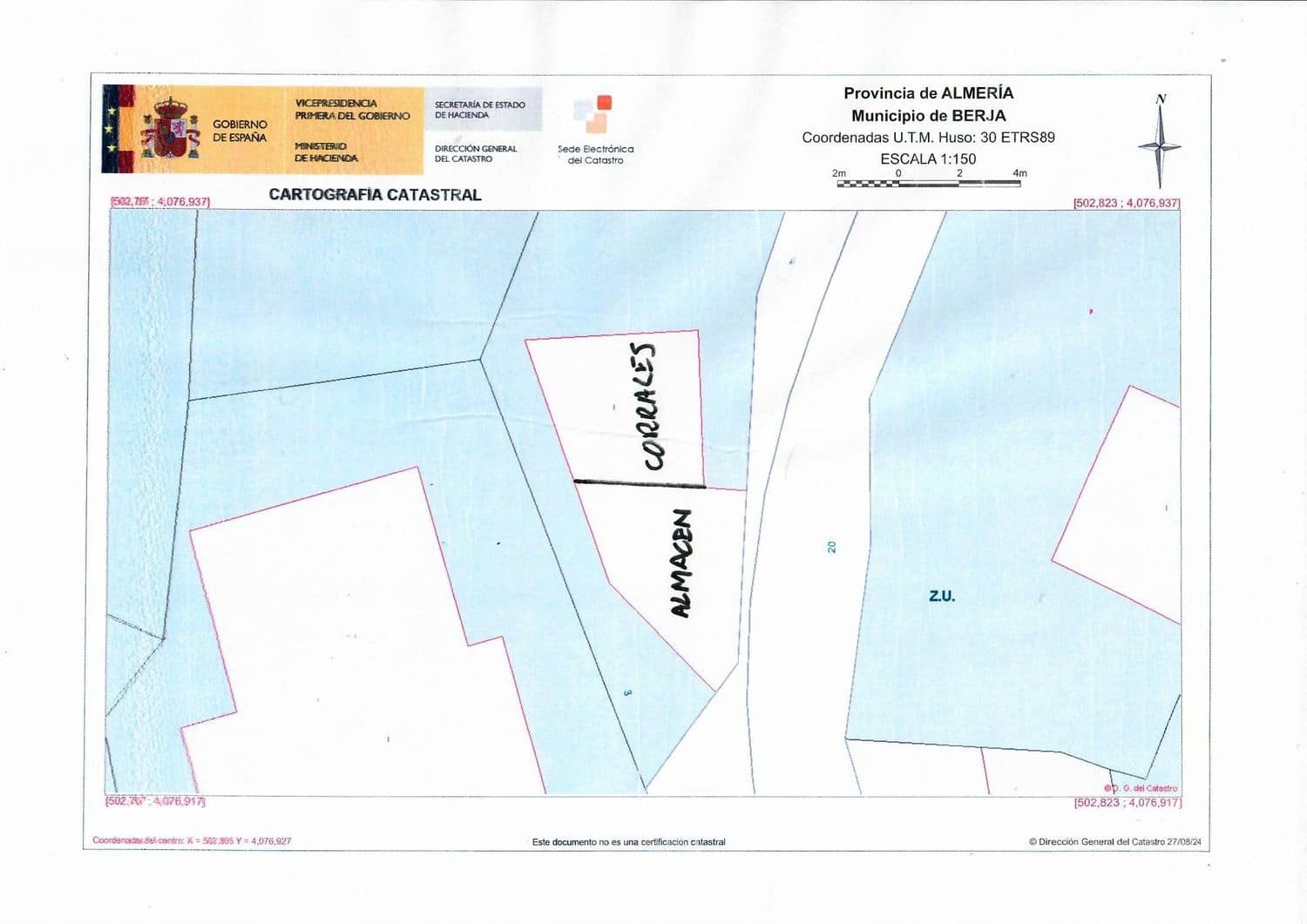 1 soveværelse Finca/Landehus til salg i Berja med garage - € 43.000 (Ref: 8488609)