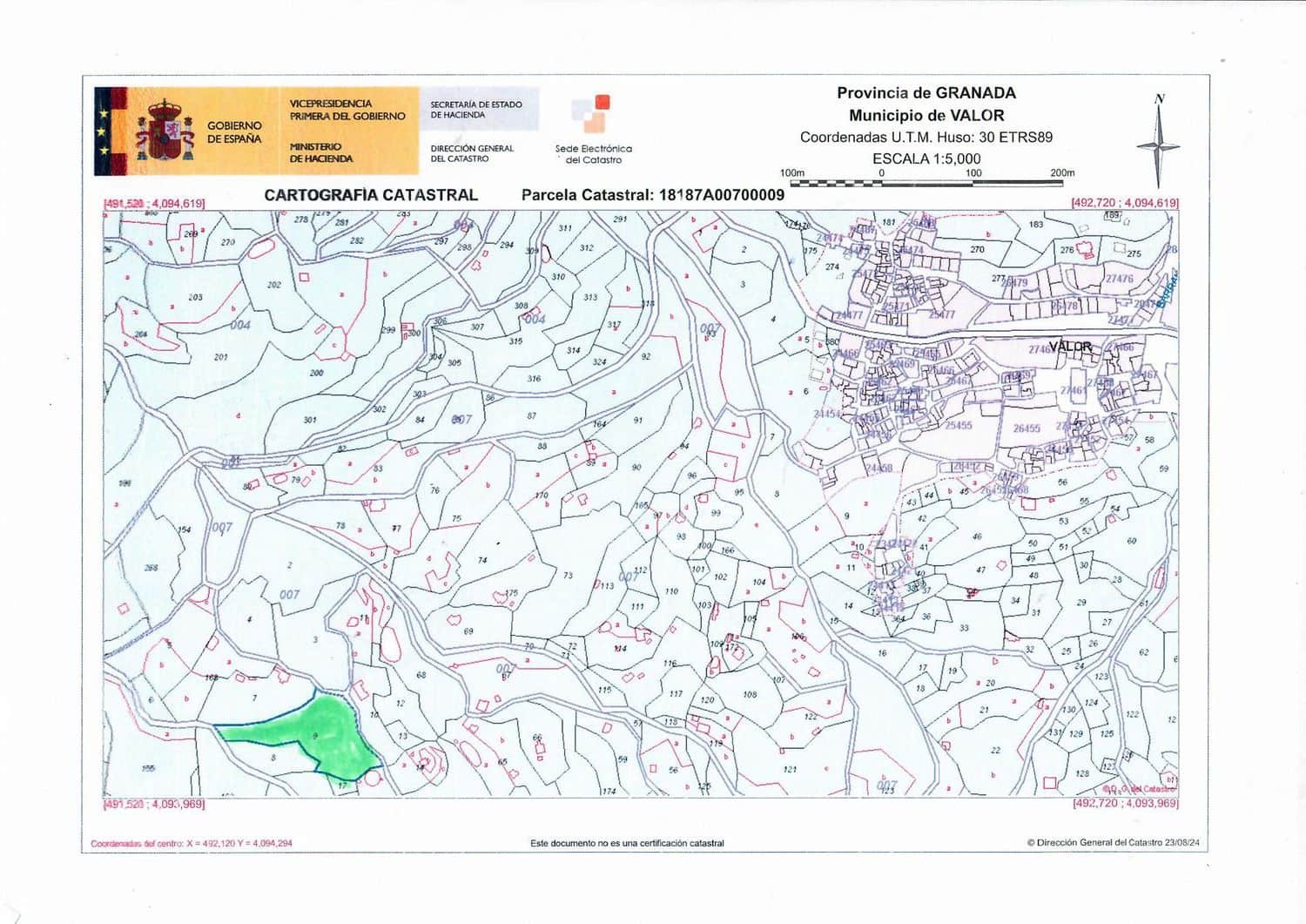 Grunde uden byggetilladelser til salg i Valor - € 29.000 (Ref: 8509976)