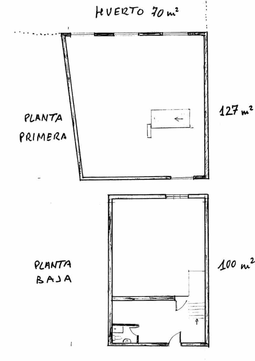 1 camera da letto Casa in vendita in Paterna del Rio - 49.700 € (Rif: 9192049)