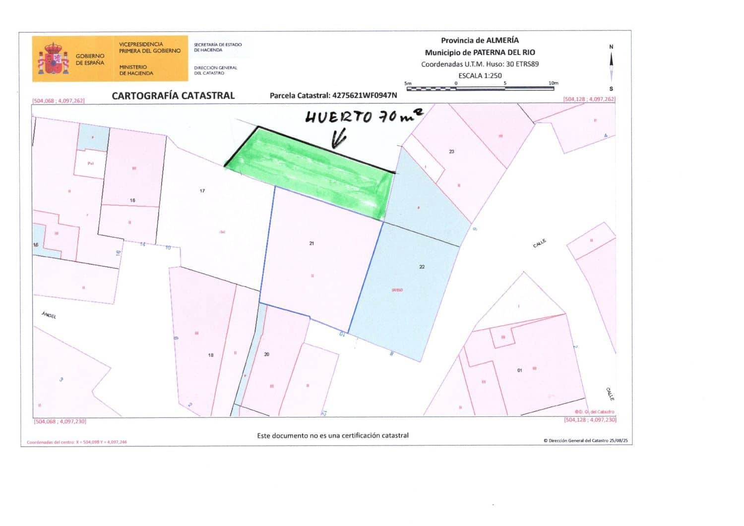 1 camera da letto Casa in vendita in Paterna del Rio - 49.700 € (Rif: 9192049)