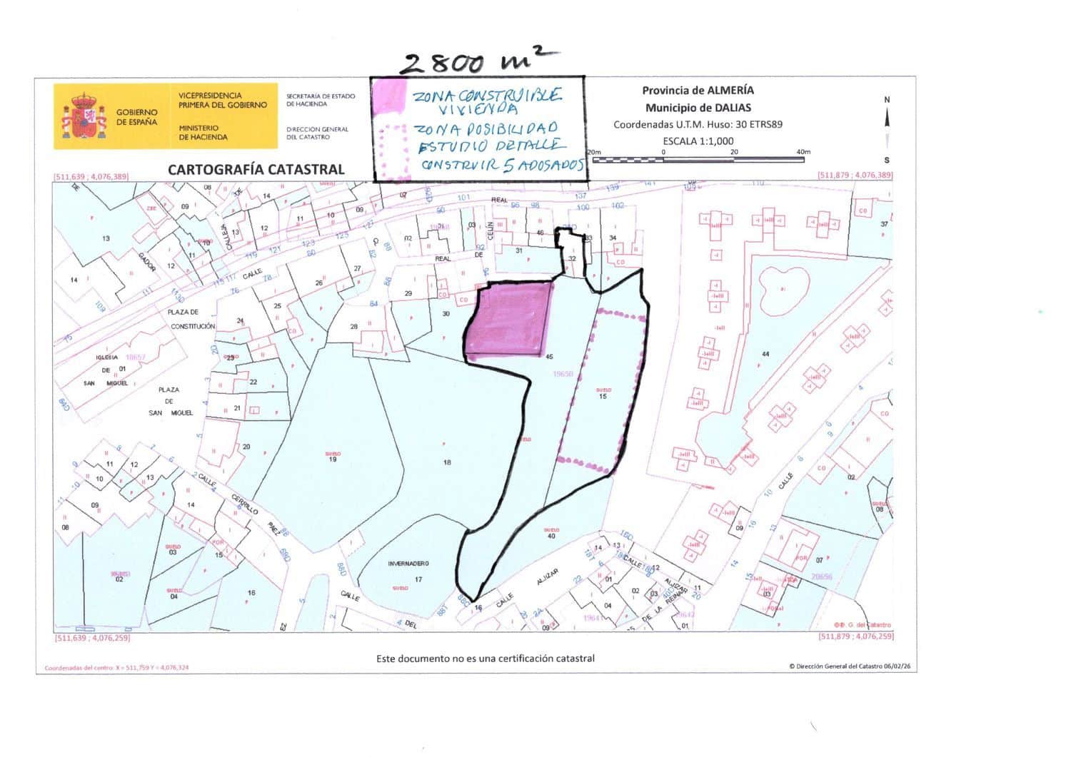 Grond te koop in Dalias - € 85.000 (Ref: 9575520)