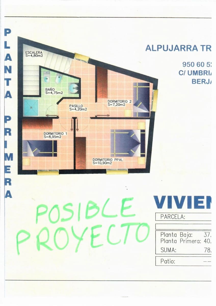 Undeveloped Land for sale in Berja - € 5,900 (Ref: 9721031)