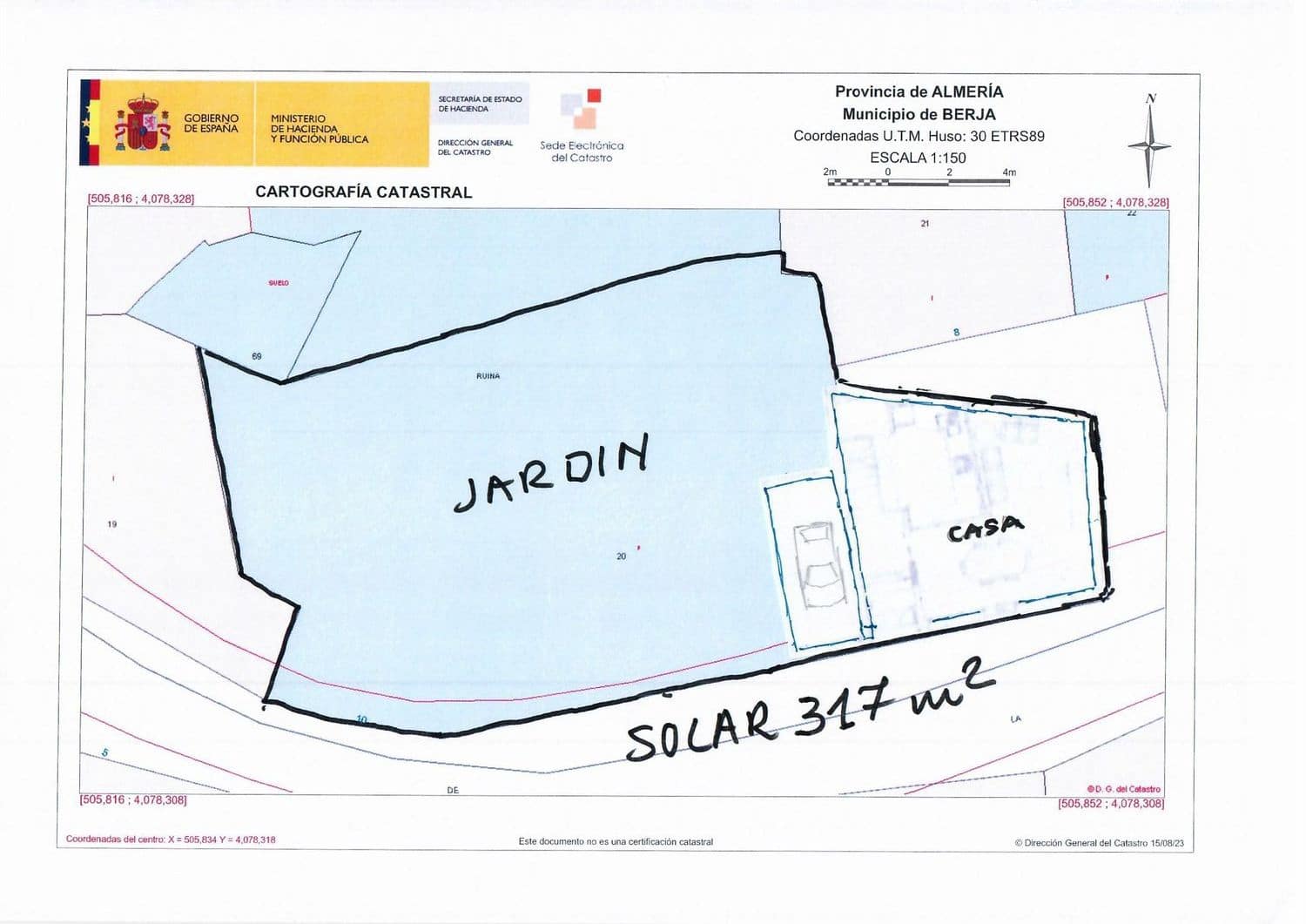Undeveloped Land for sale in Berja - € 5,900 (Ref: 9721031)