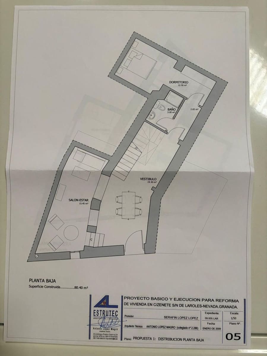 Omakotitalo myytävänä paikassa Laroles mukana 
autotalli - 33 500 € (Ref: 9956656)