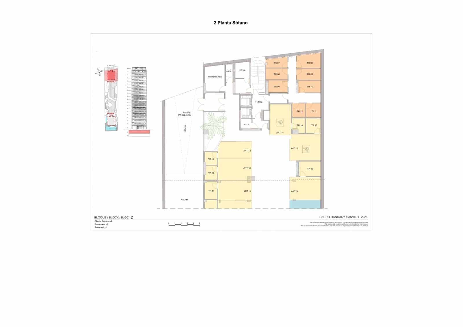 2 sypialnia Apartament na sprzedaż w Calpe / Calp z basenem garażem - 637 000 € (Ref: 10129529)