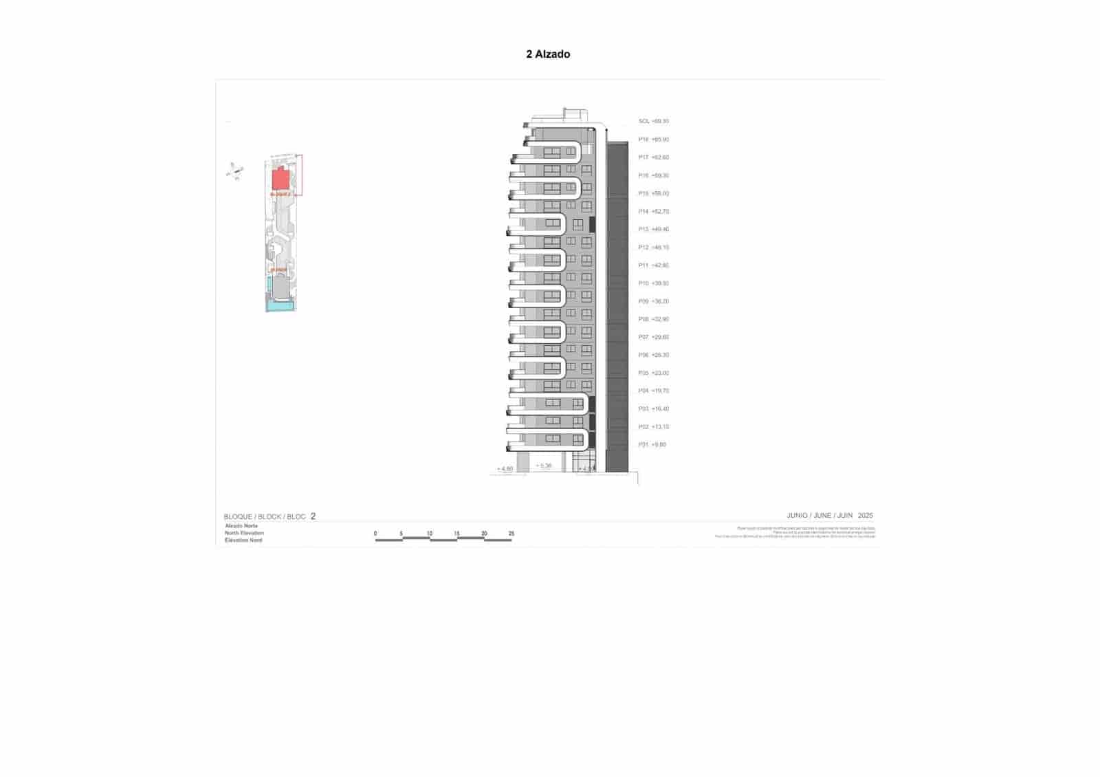 2 sypialnia Apartament na sprzedaż w Calpe / Calp z basenem garażem - 637 000 € (Ref: 10129529)