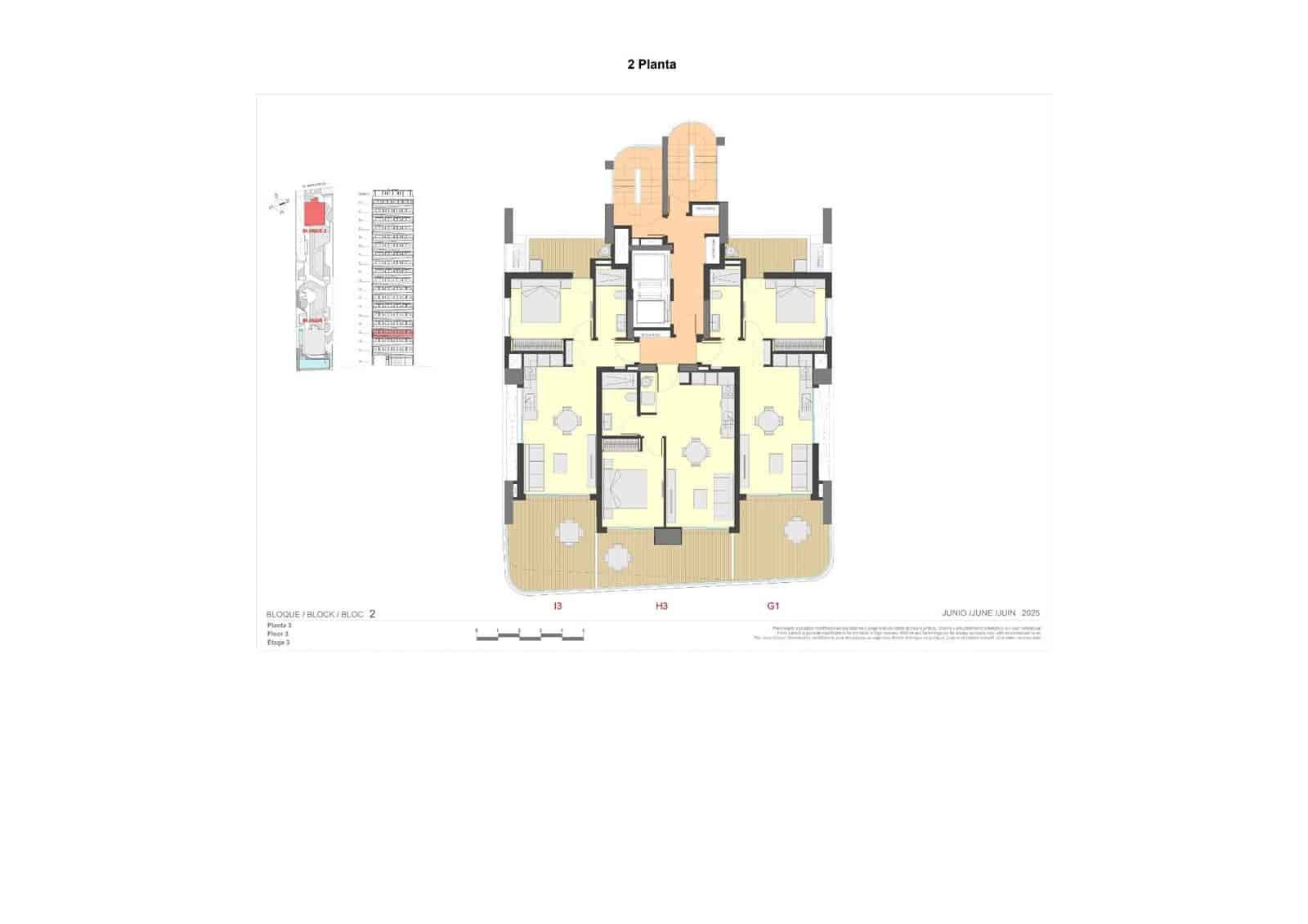 2 sypialnia Apartament na sprzedaż w Calpe / Calp z basenem garażem - 637 000 € (Ref: 10129529)