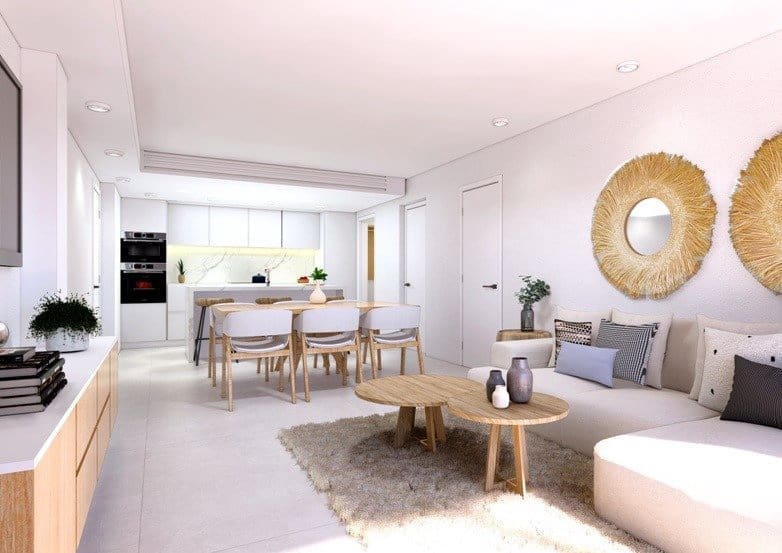 2 sypialnia Apartament na sprzedaż w Pilar de la Horadada z basenem - 249 900 € (Ref: 7135819)