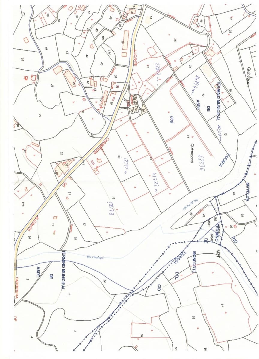5 soveværelse Finca/Landehus til salg i Aspe med swimmingpool garage - € 1.515.000 (Ref: 7158957)
