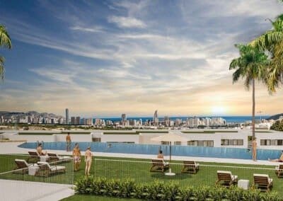 2 sovrum Lägenhet till salu i Finestrat med pool - 440 000 € (Ref: 7442658)