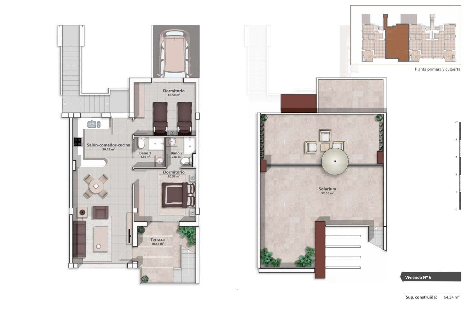 Apartamento de 2 habitaciones en San Pedro del Pinatar en venta con piscina - 229.000 € (Ref: 7791912)