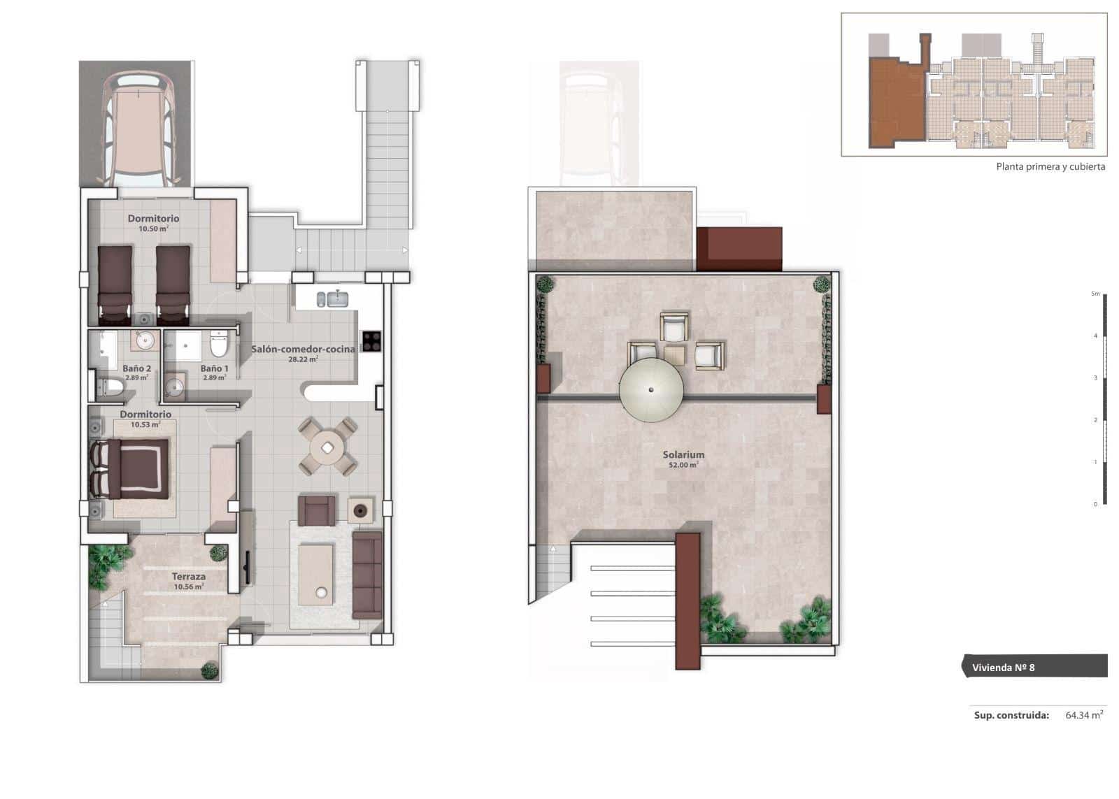 Apartamento de 2 habitaciones en San Pedro del Pinatar en venta con piscina - 229.000 € (Ref: 7791912)