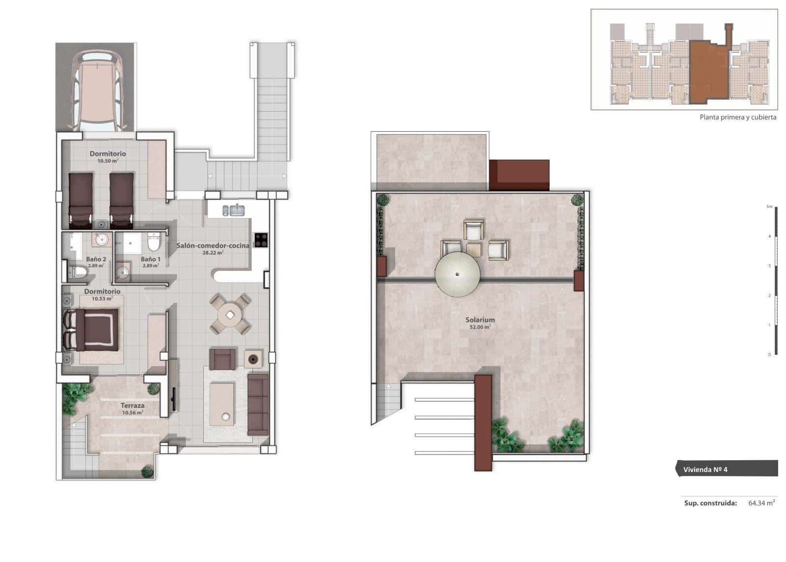 Apartamento de 2 habitaciones en San Pedro del Pinatar en venta con piscina - 229.000 € (Ref: 7791912)