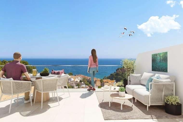 2 chambre Appartement à vendre à Calpe / Calp avec piscine - 319 000 € (Ref: 7967679)