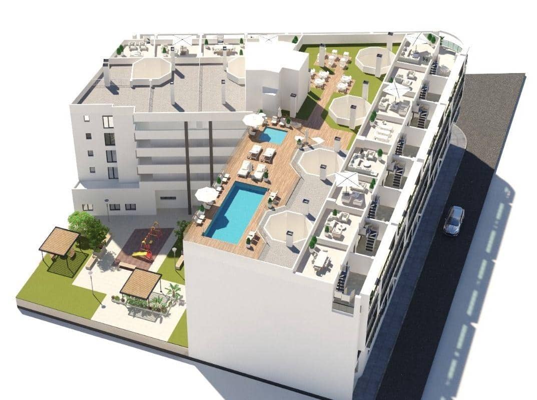 1 bedroom Apartment for sale in Alicante / Alacant city with pool - € 265,000 (Ref: 8086500)