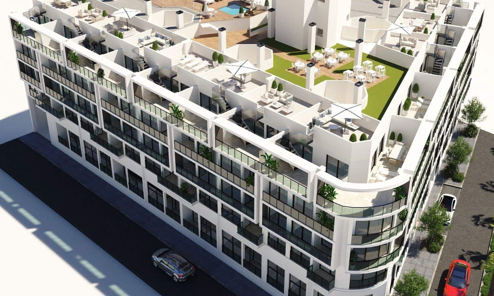 1 bedroom Apartment for sale in Alicante / Alacant city with pool - € 265,000 (Ref: 8086500)